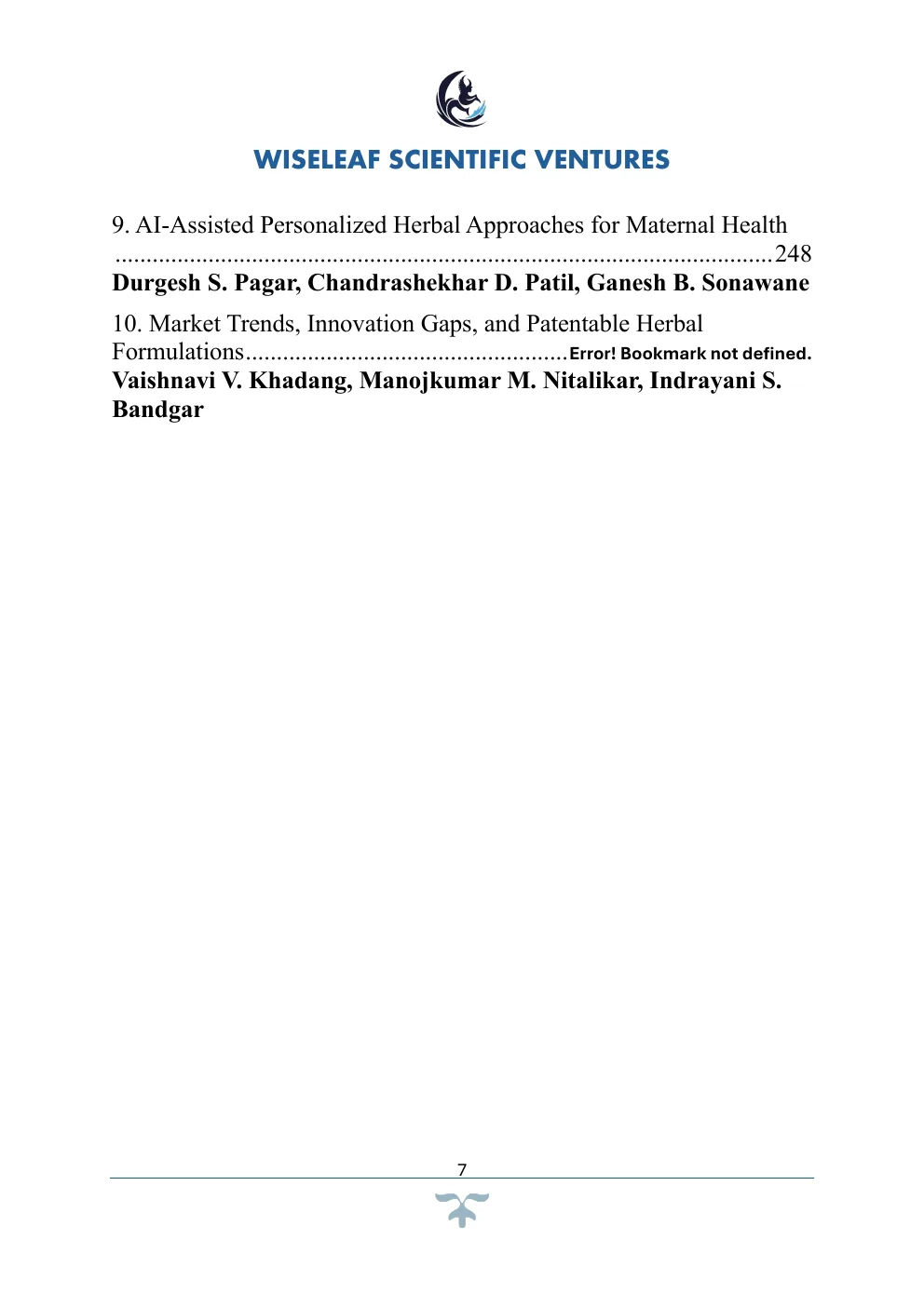 Table of Contents (2)