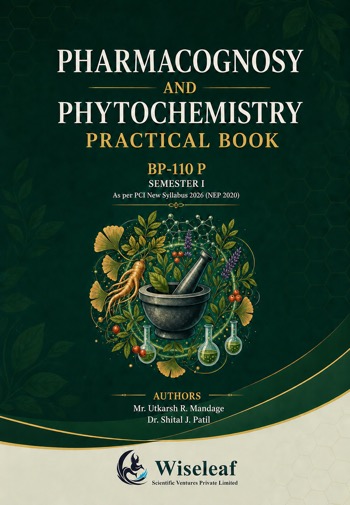 Pharmacognosy and Phytochemistry Practical Book cover — Mandage and Patil